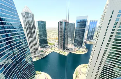 شقة - غرفة نوم - 2 حمامات للايجار في خور الجميرا 1 - (JLT) مجمع X - أبراج بحيرة الجميرا - دبي