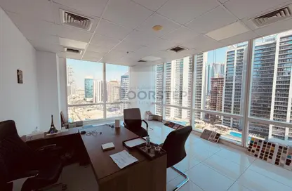 Office Space - Studio - 2 Bathrooms for rent in Tamani Art Tower - Business Bay - Dubai