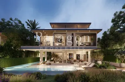 Outdoor House image for: Villa - 5 Bedrooms - 7 Bathrooms for sale in Elysian Mansions - Tilal Al Ghaf - Dubai, Image 1