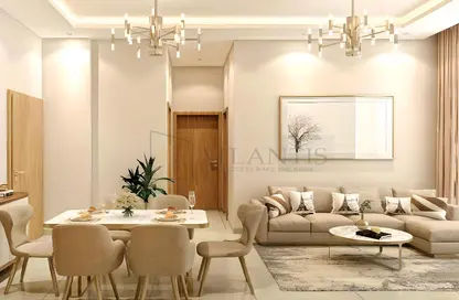Living / Dining Room image for: Hotel  and  Hotel Apartment - Studio - 3 Bathrooms for sale in Al Liwan Building - Dubai Silicon Oasis - Dubai, Image 1