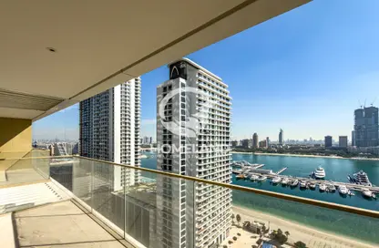 Apartment - 2 Bedrooms - 3 Bathrooms for rent in Grand Bleu Tower 1 - EMAAR Beachfront - Dubai Harbour - Dubai