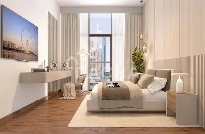 شقة - غرفة نوم - 2 حمامات للبيع في مارينا ليفنج - دبي مارينا - دبي