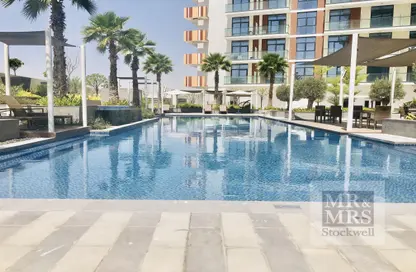 Pool image for: Apartment - 1 Bedroom - 2 Bathrooms for rent in Celestia - Dubai South (Dubai World Central) - Dubai, Image 1