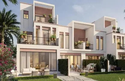 Townhouse - 5 Bedrooms - 6 Bathrooms for sale in Costa Brava 1 - Costa Brava at DAMAC Lagoons - Damac Lagoons - Dubai