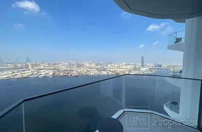 Balcony image for: Apartment - 1 Bedroom - 2 Bathrooms for rent in Address Harbour Point Tower 2 - Address Harbour Point - Dubai Creek Harbour (The Lagoons) - Dubai, Image 1