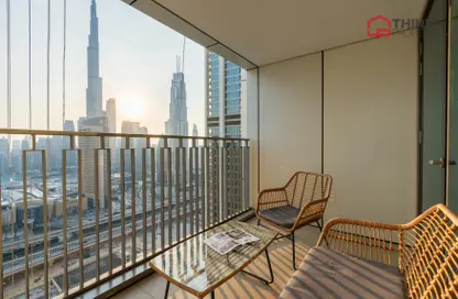 صورة لـ شرفة شقة - 3 غرف نوم - 3 حمامات للبيع في داون تاون فيوز 2 برج 2 - II داون تاون فيوز - دبي وسط المدينة - دبي ، صورة رقم 1
