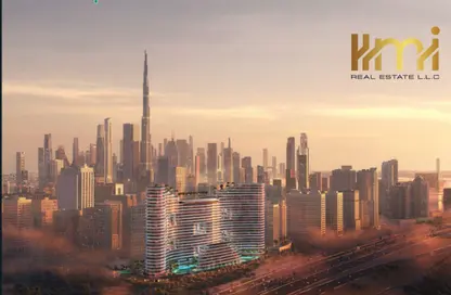 Apartment - Studio - 1 Bathroom for sale in Binghatti Aquarise - Business Bay - Dubai