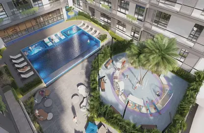 صورة لـ حوض سباحة شقة - 2 غرف نوم - 2 حمامات للبيع في أوليفيا ريزيدينسز - مجمع دبي للإستثمار - دبي ، صورة رقم 1