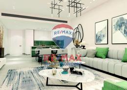 Living Room image for: Apartment - 4 bedrooms - 6 bathrooms for sale in Sea La Vie - Yas Bay - Yas Island - Abu Dhabi, Image 1