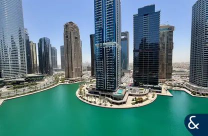شقة - غرفة نوم - 1 حمام للايجار في ليك فيو - (JLT) مجمع B - أبراج بحيرة الجميرا - دبي