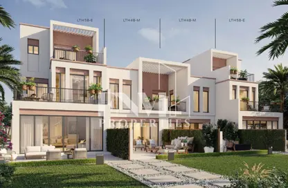 Townhouse - 5 Bedrooms - 6 Bathrooms for sale in Costa Brava 2 - Costa Brava at DAMAC Lagoons - Damac Lagoons - Dubai