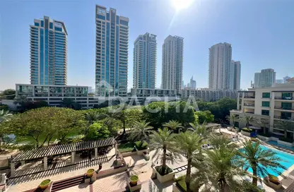 Apartment - 2 Bedrooms - 3 Bathrooms for rent in Travo Tower B - Travo - The Views - Dubai
