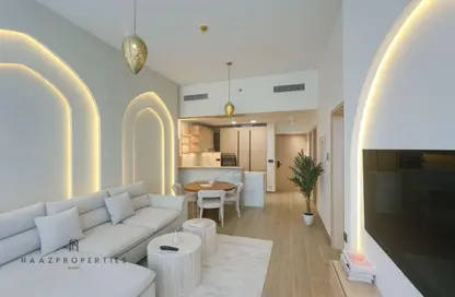 Apartment - 1 Bedroom - 2 Bathrooms for rent in AURA by Grovy - Jumeirah Village Circle - Dubai