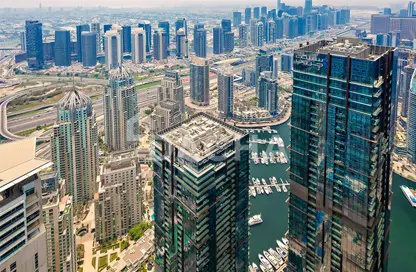 Apartment - 3 Bedrooms - 4 Bathrooms for rent in The Torch - Dubai Marina - Dubai