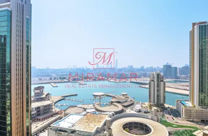 Water View image for: Apartment - 1 Bedroom - 2 Bathrooms for sale in Marina Blue Tower - Marina Square - Al Reem Island - Abu Dhabi, Image 1
