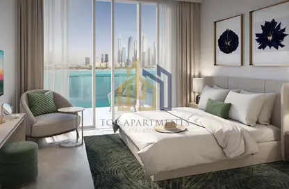 Apartment - 4 Bedrooms - 5 Bathrooms for sale in Beachgate by Address - EMAAR Beachfront - Dubai Harbour - Dubai