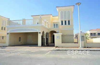 Outdoor House image for: Villa - 2 Bedrooms - 3 Bathrooms for sale in Mediterranean Villas - Jumeirah Village Triangle - Dubai, Image 1