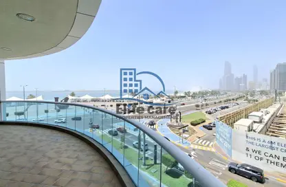 شقة - 3 غرف نوم - 3 حمامات للايجار في برج بالغيلم - شارع الكورنيش - أبوظبي