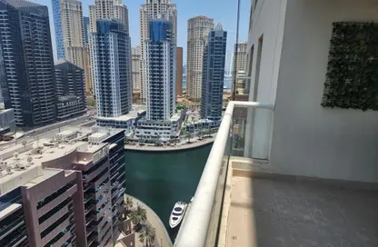 Apartment - 1 Bedroom - 2 Bathrooms for rent in Marina Sail - Dubai Marina - Dubai