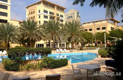 Pool image for: Apartment - 1 Bedroom - 1 Bathroom for sale in Al Ghozlan 4 - Al Ghozlan - Greens - Dubai, Image 1