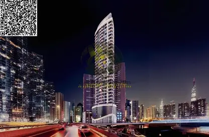 Apartment - 1 Bedroom - 2 Bathrooms for sale in Tower C2 - Ajman Pearl Towers - Ajman Downtown - Ajman