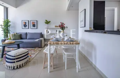 Apartment - 1 Bedroom - 2 Bathrooms for rent in Silverene Tower B - Silverene - Dubai Marina - Dubai