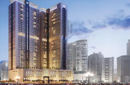 Apartment - 1 Bedroom - 2 Bathrooms for sale in Terhab Hotel  and  Residence - Al Taawun Street - Al Taawun - Sharjah