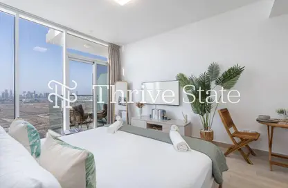 Apartment - Studio - 1 Bathroom for rent in Bloom Towers C - Bloom Towers - Jumeirah Village Circle - Dubai