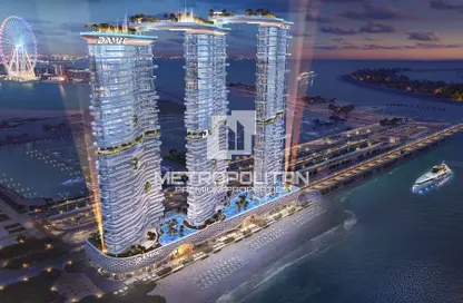 Apartment - 3 Bedrooms - 3 Bathrooms for sale in Tower C - Damac Bay - Dubai Harbour - Dubai