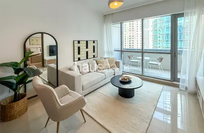 Apartment - 1 Bedroom - 2 Bathrooms for rent in Bay Central West - Bay Central - Dubai Marina - Dubai