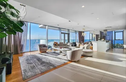 Apartment - 4 Bedrooms for rent in Apartment Building 1 - Bluewaters Residences - Bluewaters - Dubai