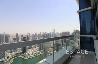 Balcony image for: Penthouse - 4 Bedrooms - 4 Bathrooms for rent in Barcelo Residences - Dubai Marina - Dubai, Image 1
