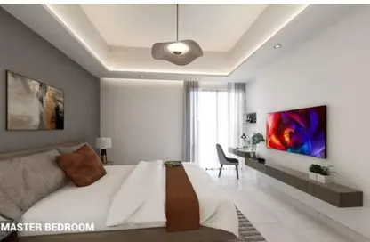 Apartment - Studio - 1 Bathroom for sale in Al Naemiya Tower 2 - Al Naemiya Towers - Al Nuaimiya - Ajman