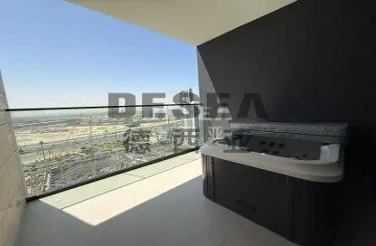 Apartment - Studio - 1 Bathroom for rent in Trillionaire Residences - Business Bay - Dubai