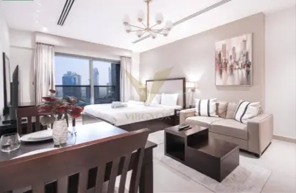Apartment - Studio - 1 Bathroom for rent in Elite Downtown Residence - Downtown Dubai - Dubai