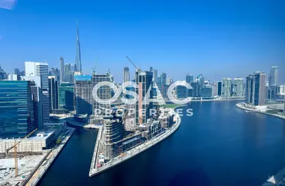 مكتب - استوديو للايجار في برج تشرشل للأعمال - أبراج تشرشل - الخليج التجاري - دبي