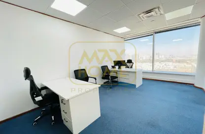 Office Space - Studio - 2 Bathrooms for rent in Al Muhairy Centre - Al Khalidiya - Abu Dhabi