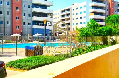 Apartment - 2 Bedrooms - 3 Bathrooms for rent in Tower 1 - Al Reef Downtown - Al Reef - Abu Dhabi