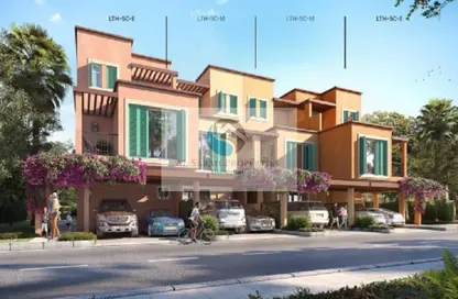 Townhouse - 5 Bedrooms - 4 Bathrooms for sale in Nice - Damac Lagoons - Dubai