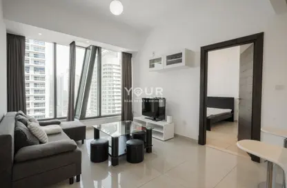 Apartment - 1 Bedroom - 2 Bathrooms for rent in Silverene Tower A - Silverene - Dubai Marina - Dubai