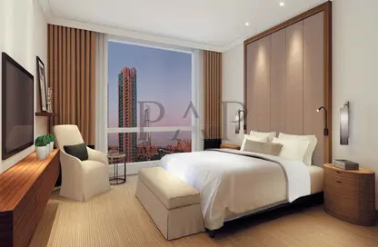 Room / Bedroom image for: Apartment - 2 Bedrooms - 3 Bathrooms for sale in Vida Residence Downtown - Downtown Dubai - Dubai, Image 1