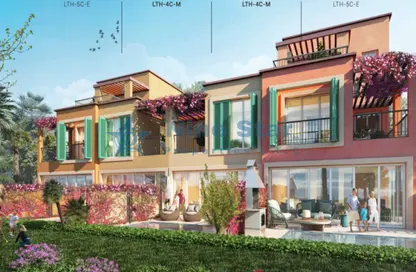 Townhouse - 6 Bedrooms - 6 Bathrooms for sale in Nice - Damac Lagoons - Dubai
