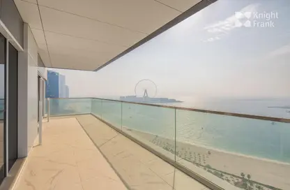 Balcony image for: Apartment - 3 Bedrooms - 4 Bathrooms for sale in 1 JBR - Jumeirah Beach Residence - Dubai, Image 1