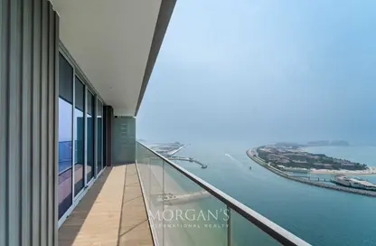 Apartment - 3 Bedrooms - 3 Bathrooms for rent in Beach Isle - EMAAR Beachfront - Dubai Harbour - Dubai