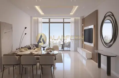 Living / Dining Room image for: Apartment - 1 Bedroom - 2 Bathrooms for sale in Dubai Science Park - Dubai, Image 1