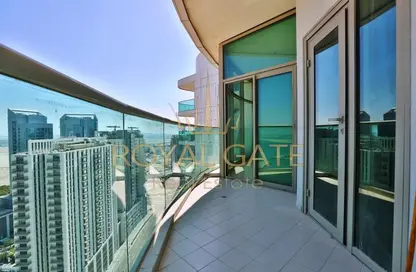 Balcony image for: Apartment - 1 Bedroom - 2 Bathrooms for sale in Beach Towers - Shams Abu Dhabi - Al Reem Island - Abu Dhabi, Image 1
