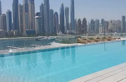 شقة - غرفة نوم - 2 حمامات للايجار في برج Palace Beach ريزيدنس 2 - بالاس بيتش ريزيدنس - إعمار بيتشفرونت - دبي هاربور - دبي