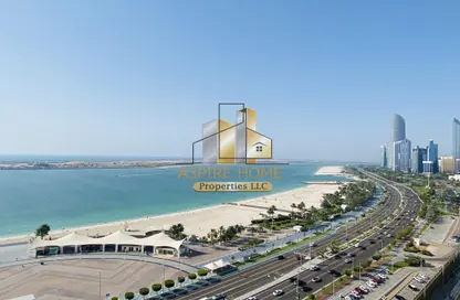 Duplex - 4 Bedrooms - 5 Bathrooms for rent in Bel Ghailam Tower - Corniche Road - Abu Dhabi