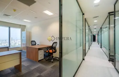 Office Space - Studio - 2 Bathrooms for rent in Conrad Commercial Tower - Sheikh Zayed Road - Dubai