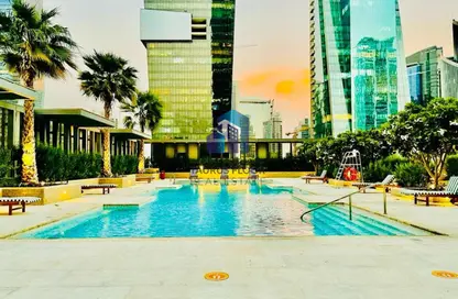 Apartment - 1 Bedroom - 2 Bathrooms for rent in Tiara West Tower - Business Bay - Dubai